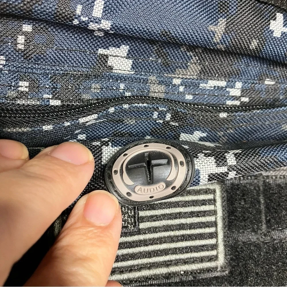 Nexpak tactical day pack‎ black & blue camouflage small/medium size